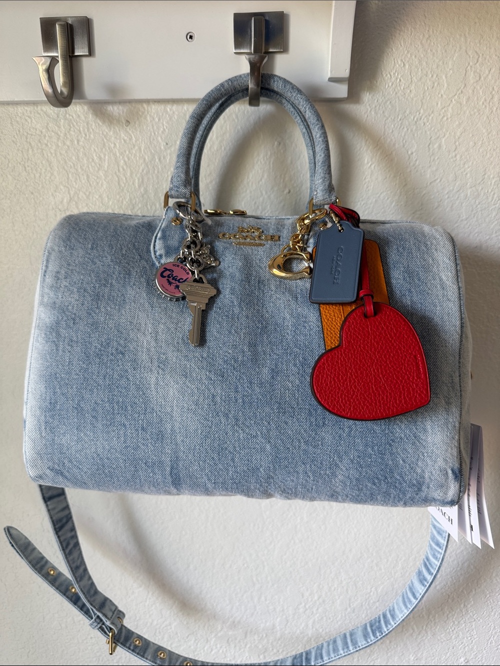 🆕 Coach Loved Denim Rowan